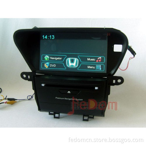8" TFT Car Kit Audio DVD Player Monitor Entertainment with GPS Navigation for Honda Accord (EU version) /Honda Spirior with Bluetooth iPod Connection